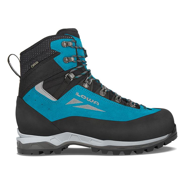 Lowa Cevedale Evo GTX Μποτάκια πεζοπορίας Γυναικεια Μαυρα Μπλε Greece 21593CYXF